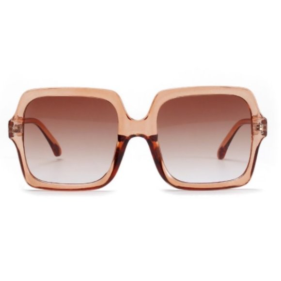 YO Classy Accessories Accessories - NEW Retro Square Oversized Sunglasses